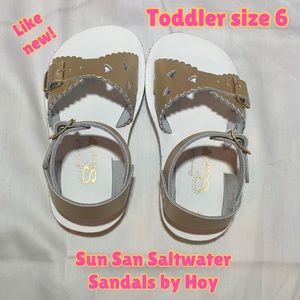 Sun San Sweetheart Salt Water Sandals Toddler 6